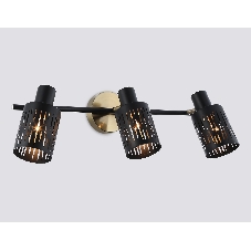 Светильник Ambrella light TR8669/3 BK/SB чёрный/бронза E14/3 max 60W 560*100*190