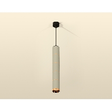 Светильник Ambrella Light XP6314030 SGR/SBK/PYG серый песок/черный песок/золото желтое полированное MR16 GU5.3