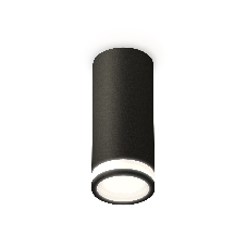 Светильник Ambrella Light XS7443012 SBK/FR черный песок/белый матовый MR16 GU5.3 (C7443, N7121)