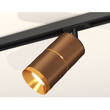 Светильник Ambrella light XT7404002 SCF/PYG/SBK кофе песок/золото желтое полированное/черный песок MR16 GU5.3