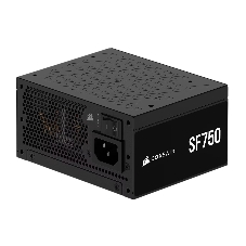 Блоки питания/ Power Supply Corsair SF750, Model RPS0205, 750W 80+ Platinum (SFX, 3.1, PCIe 5.1, Full modular, 1x24(20+4)pin, 1x12VHPWR, 2x4+4-pin CPU +12V (EPS), 3x4-pin Molex, 2x6+2-pin PCIe, 8xSATA3, Active, 92x92mm, 125x100x63.5mm, APFC, Power cable-EU, black)