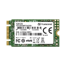 Накопитель SSD M.2 Transcend 120Gb MTS420 (SATA3, up to 560/340MBs, 85000 IOPs, 3D TLC, 22х42мм) TS120GMTS420S