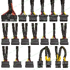 Блок питания серверный 1000W ExeGate ServerPRO-1000ADS (ATX, APFC, КПД 82% (80 PLUS), 2x8см fans, 24pin, 2x(4+
