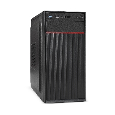 Компьютерный корпус Minitower ExeGate BAA-113U-UNS450 (mATX, БП UNS450 с вент. 12см, 2хUSB+1хUSB 3.0, аудио, черный)