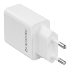 Сетевой адаптер питания Defender 1xUSB, 5V/2.1А, белый (UPA-21)