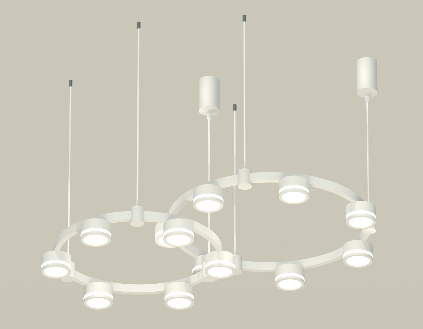 Светильник Ambrella light XR92081004/13 SWH/FR белый песок/белый матовый GX53 (A9208, C9236, C9231, N8412)