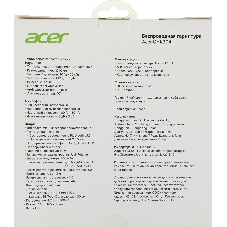Беспроводные/проводные наушники Acer OHR304 черный, полноформатные, Bluetooth + проводной, активное шумоподавление, до 16 ч