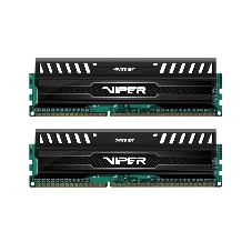 Оперативная память Patriot Viper 3, DDR3, 8GB (2x4 GB), 1600 MHz, CL9, DIMM, радиатор, черный