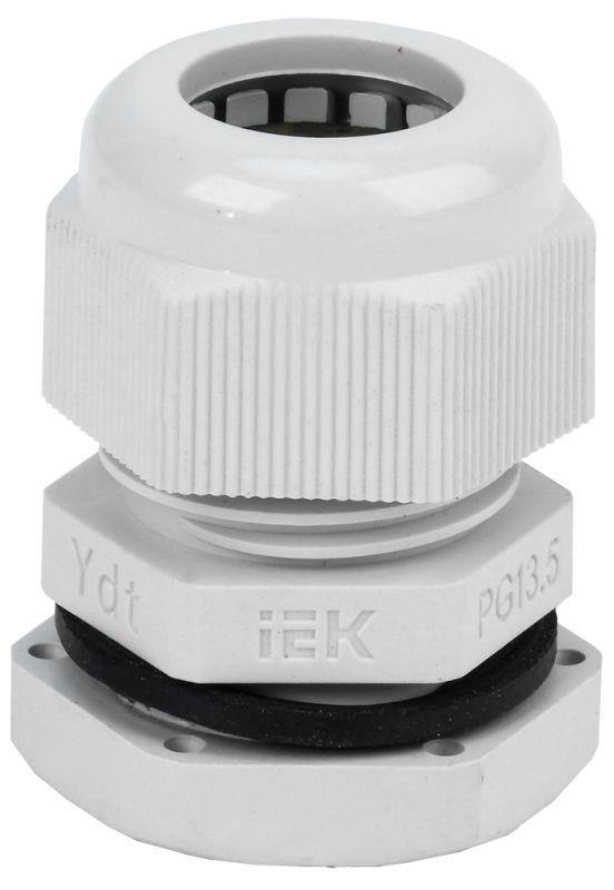 Сальник IEK YSA20-12-13-54-K41 PG 13.5 диаметр проводника 7-11мм IP54 IEK