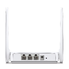 Роутер Mercusys 300Mbps Multi-Mode Wireless N Router, 2× Fixed External Antennas, 2× 10/100 Mbps LAN Ports, 1× 10/100 Mbps WAN Port, FEATURE: Access Point Mode, WPS/Reset Button, IPTV, IPv6, Beamforming, MU-MIMO, Parental Controls, Guest Network