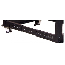 Стойка двухрамная Lanmaster TWT-RACK2-42U-ADJ 42U 480ммX560мм 1000кг черный