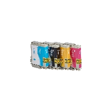 Набор струйных картриджей Sakura C13T10554A10 (T0735 BK/C/M/Y) для Epson, мультипак, 11,4 мл., 490 к.