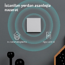 Выключатель умный одноклавишный Aqara Smart Wall Switch H1 (WS-EUK01)