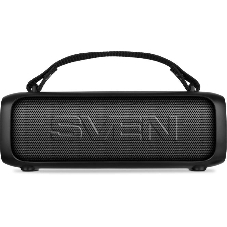 Портативная колонка SVEN PS-235 черный 12W 2.0 BT 3600mAh