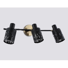 Светильник Ambrella light TR8669/3 BK/SB чёрный/бронза E14/3 max 60W 560*100*190