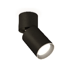 Светильник Ambrella Light XM6313031 SBK/BK/MCH черный песок/черный/хром матовый MR16 GU5.3 (A2221, C6313, N6104)