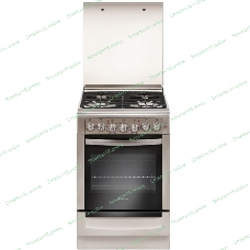 Плита комбинированная Gefest ПГЭ 5102-03 0027 серый, конфорок 4 шт, духовка 55 л, 50 см x 85 см x 58.5 см