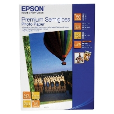 Бумага Epson C13S041765 10x15, 50л, 251г/м2 Полуглянцеваявысококачественная