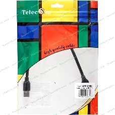 Кабель соединительный Telecom TUS715-0.3M USB3.0 Am-Am 0.3m Telecom (TUS715-0.3M)