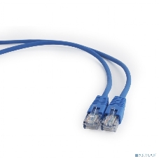 Патч-корд UTP Cablexpert cat.5e, 3м, литой, многожильный, синий
