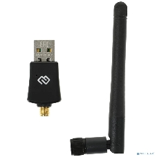 Сетевой адаптер WiFi Digma DWA-N300E N300 USB 2.0 (ант.внеш.съем) 1ант. (упак.:1шт)