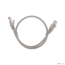 Патч-корд U/UTP Rexant cat.6, RJ45-RJ45, неэкранированный, 26AWG, LSZH, серый, 0.5 м