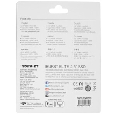 Накопитель SSD Patriot Burst Elite, 240Gb, SATA, 2.5