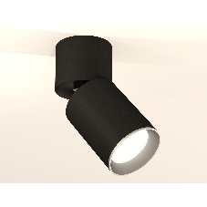 Светильник Ambrella Light XM6313031 SBK/BK/MCH черный песок/черный/хром матовый MR16 GU5.3 (A2221, C6313, N6104)