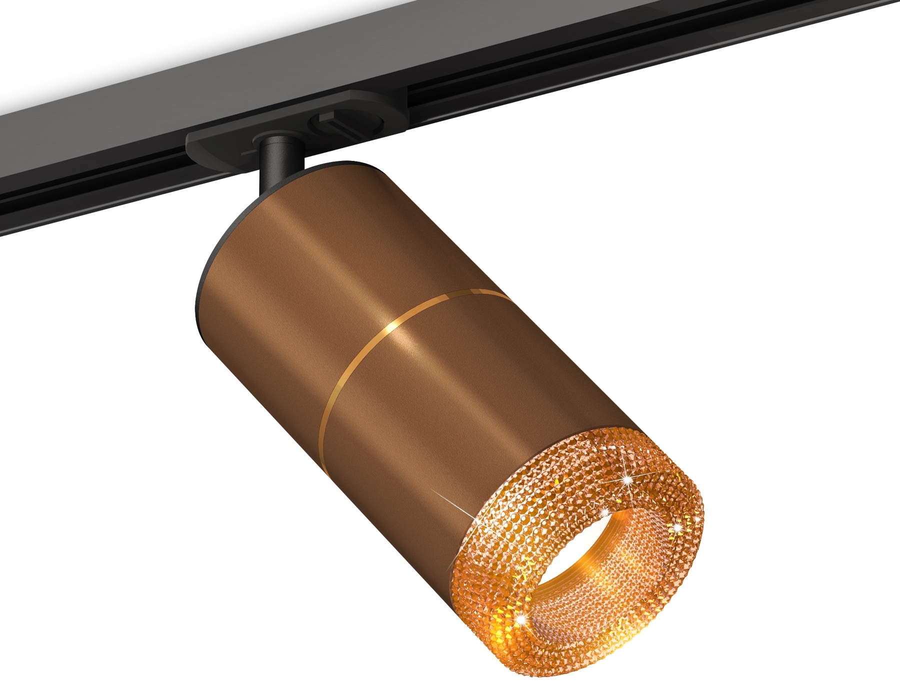 Светильник Ambrella light XT7404003 SCF/PYG/CF/SBK кофе песок/золото желтое полированное/кофе/черный песок MR16 GU5.3