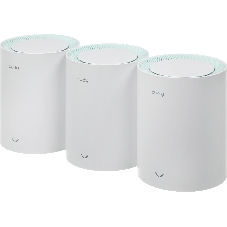 Бесшовный Mesh роутер Cudy M1500 (M1500(3-PACK)) AX1500 10/100/1000BASE-TX (упак.:3шт)
