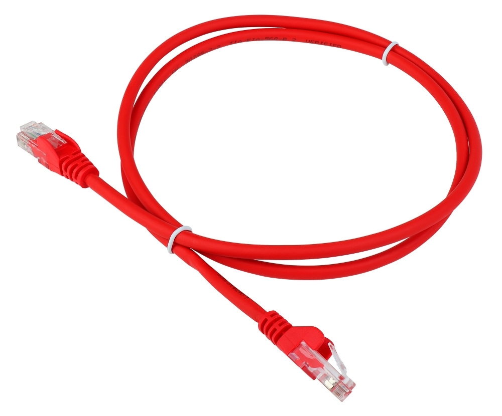 Патч-корд LANMASTER LSZH UTP cat.5e, 3.0 м, красный