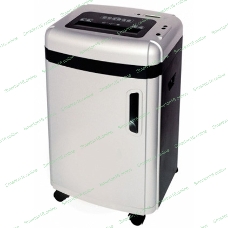 Шредер Office Kit S230 2x15 (секр.P-5)/фрагменты/17лист./35лтр./скрепки/скобы/пл.карты/CD