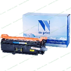 Картридж лазерный NVPrint совместимый HP CE252A/Canon 723 Yellow для LaserJet Color CP3525/CP3525dn/CP3525n/CP3525x/CM3530/CM3530fs/Canon i-SENSYS LBP7750Cdn (7000k)