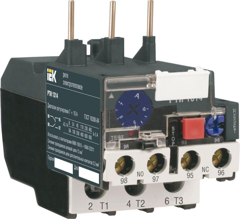 Реле тепловое IEK DRT10-0012-0018 РТИ-1321 12-18А