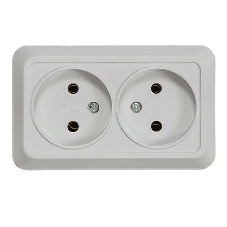 Розетка 2-м BOLLETO накл. 7102 белый ASD/IN HOME 4680005959822 Розетка 2-м BOLLETO накл. 7102 белый ASD/IN HOME 4680005959822
