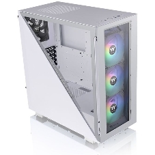 Компьютерный корпус Thermaltake Divider 300 TG ARGb белый без БП ATX 2x120мм 2xUSB 3.0 audio front door bott PSU