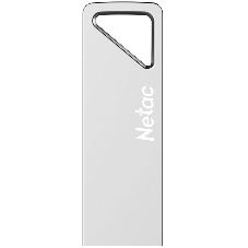 Флешка USB Netac U326 (NT03U326N-008G-20PN), 8Gb, USB 2.0, R/W 50/15, серебристый