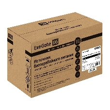 Комплект Источник бесперебойного питания EX295986RUS + батарея 45Aч EX285666RUS 1шт (инвертор, синус, для котла) ExeGate SineTower SZ-600.LCD.AVR.1SH <600VA/360W, чистый синусоида, LCD дисплей, AVR, 1*Schuko, линейно-интерактивный, Black> + батарея ExeGate HRL 12-45 (12В, 45Ач) 1шт