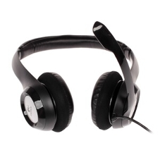 Гарнитура Logitech H390 чёрный, проводная, USB