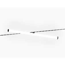 Трековый светильник GL2375 BK черный IP20 20W 3CCT 3000-6400K 48V 600*25*73