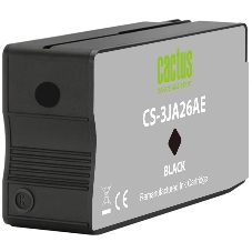 Картридж струйный Cactus CS-3JA26AE 963 черный (23 мл) для HP OfficeJet 9010/9012/9013/9014