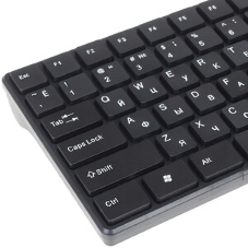 Комплект клавиатура+мышь Smartbuy SBC-229352GA-K беспроводной, USB, 1600 DPI, чёрный