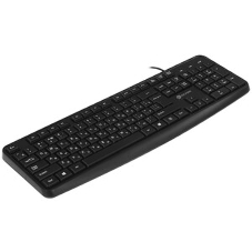 Комплект клавиатура+мышь Oklick S603 проводной, USB, 1200 DPI, чёрный