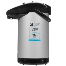 Термопот проточный Centek CT-3201 2,5 л, 2600 Вт, черный/серебристый