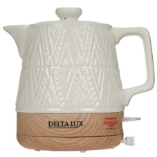 Чайник электрический DELTA LUX DE-1020 белый