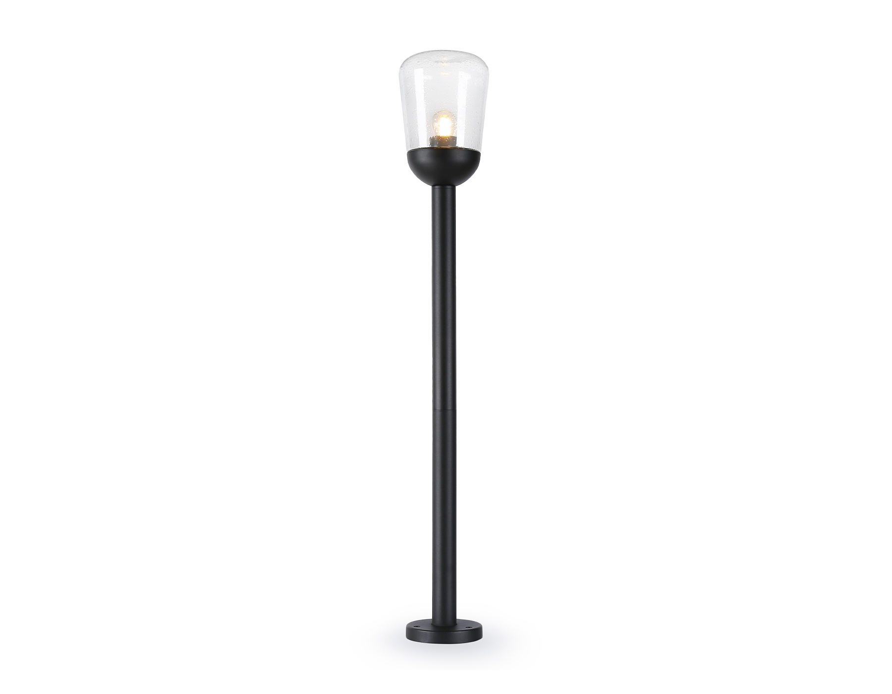 Светильник Ambrella light ST2092 BK/CL черный/прозрачный IP54 E27 max 40W D150*950