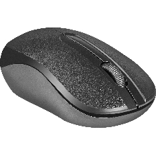 Мышь беспроводная Defender Datum MM-285 черный, 1600 dpi, радиоканал, USB, кнопки - 3