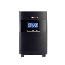 Источник бесперебойного питания CROWN On-Line CMUOA-350-1K EURO 1000VA/900W, корпус металл, TOWER, АКБ 3*12V/7AH, PF-0.9, AVR 110-300V, порт RJ-11/45+USB/RS-232, EPO, розетки 2*EURO, входной кабель 2 м, вентилятор охлаждения, автомат, слот для SNMP, порт для доп. батарейных кабинетов, ПО