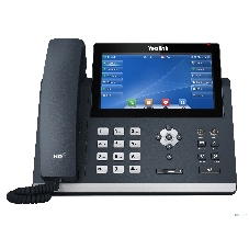 Телефон IP YEALINK SIP-T48U, цветной сенсорный экран, 16 аккаунтов, BLF, PoE, GigE, без БП, шт