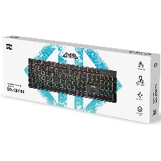 Клавиатура проводная GMNG GG-KB815X (1913914), USB, черный + белый